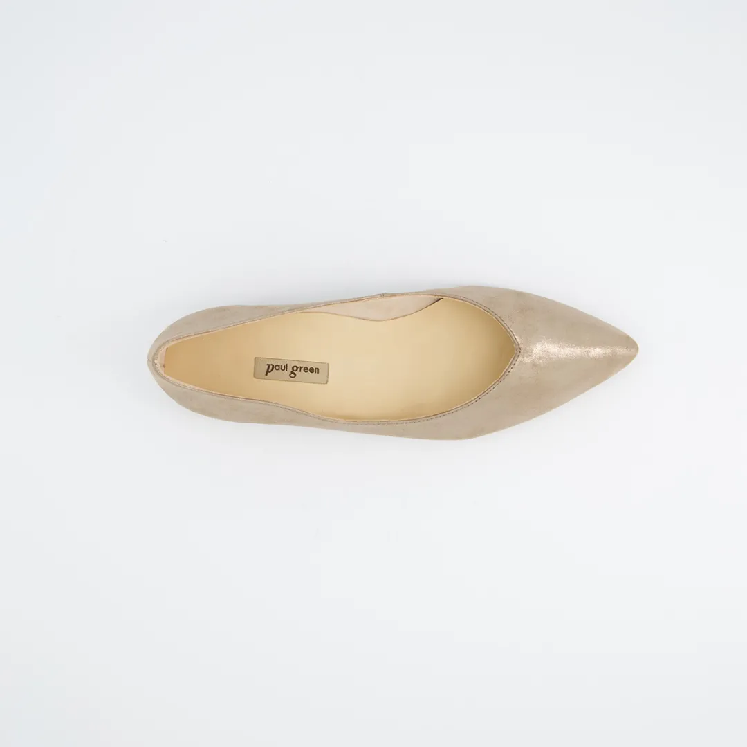 Paul Green 3772-177 Beige, metallic Clearance