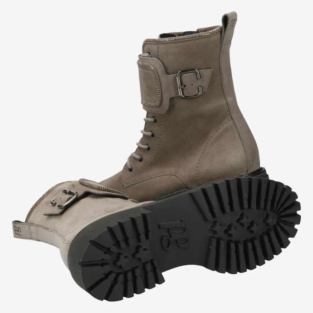 Paul Green Ankle boot Gray Discount