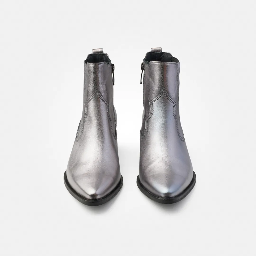 Paul Green Ankle boot Silver Sale