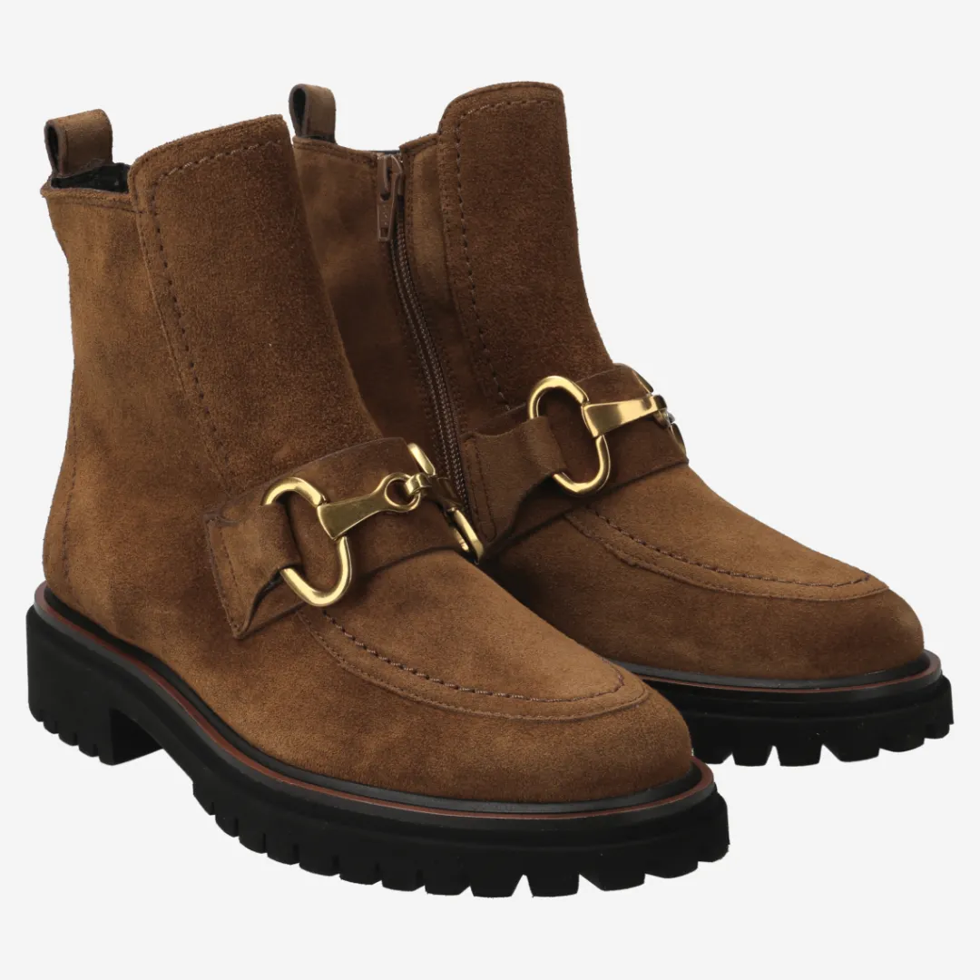 Paul Green Ankle boot Brown / Toffee Outlet