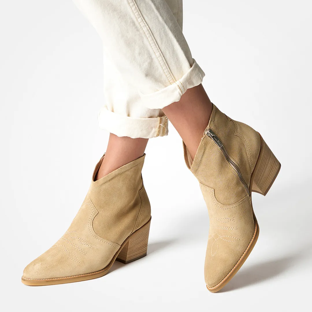 Paul Green Ankle boot Beige Discount