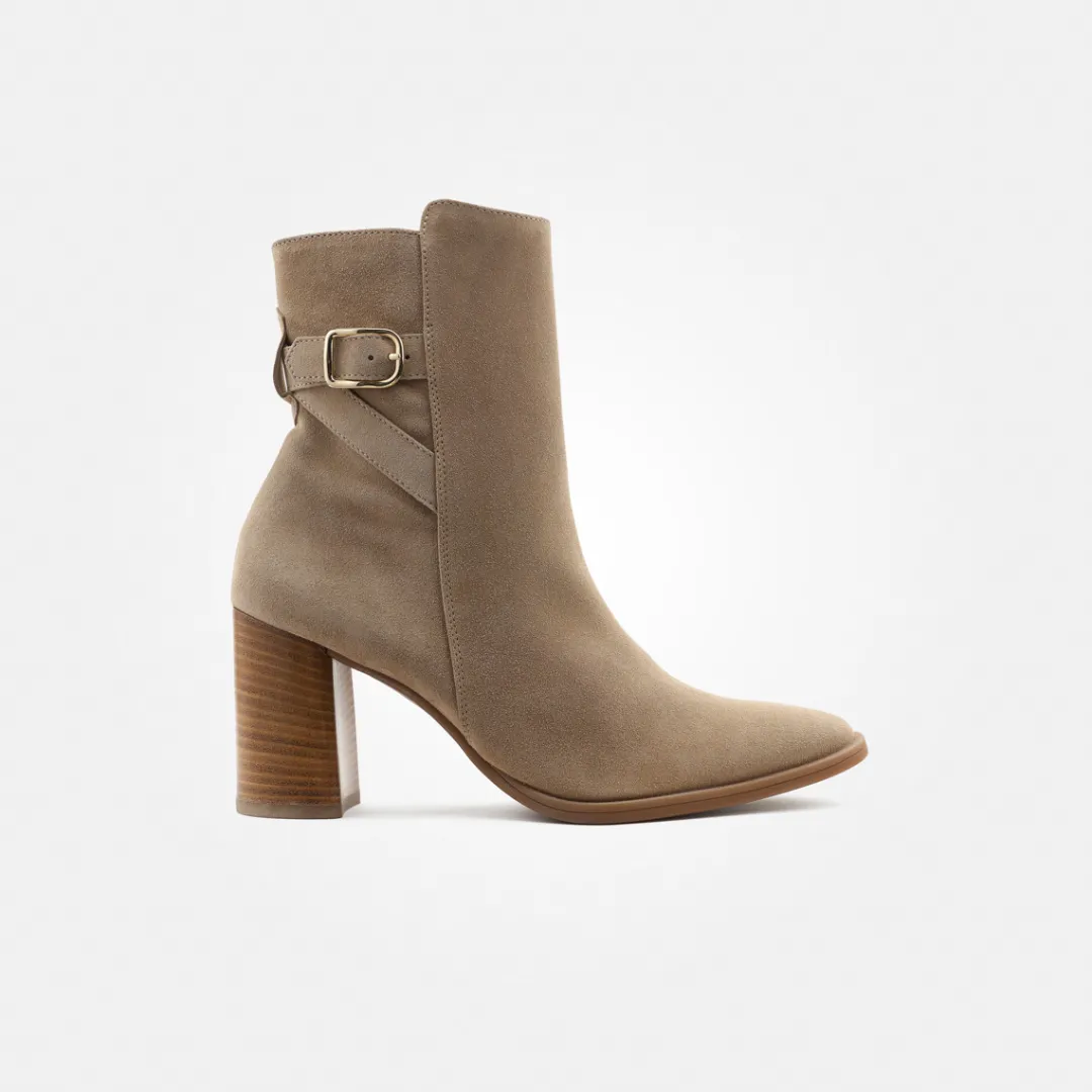 Paul Green Ankle boot Almond/ Beige Discount