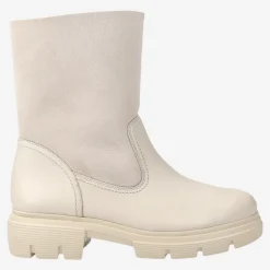 Paul Green Ankle boot with lambskin Beige New