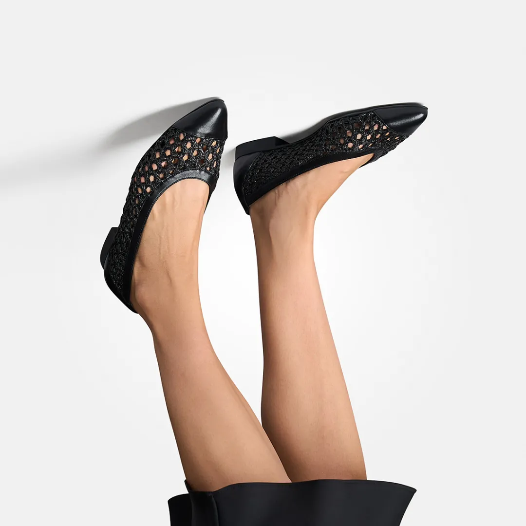 Paul Green Ballerina Black Hot