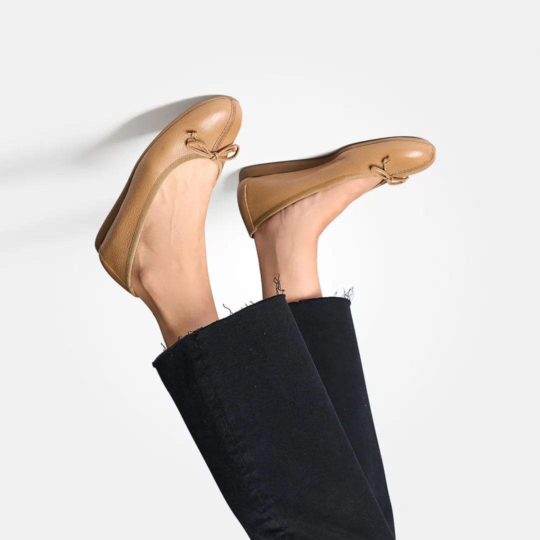 Paul Green Ballerina Brown New