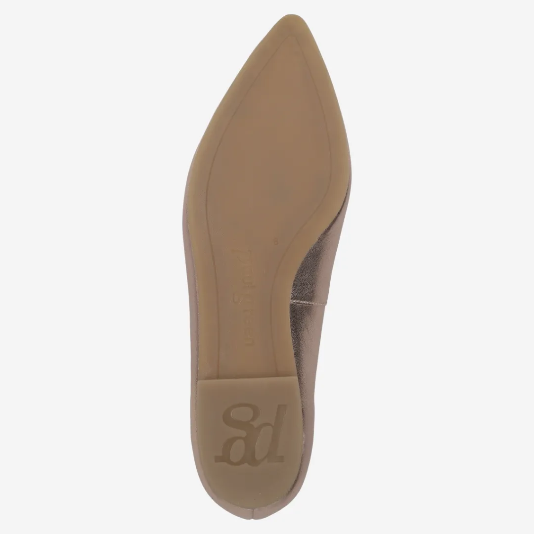 Paul Green Ballerina Beige, metallic Hot