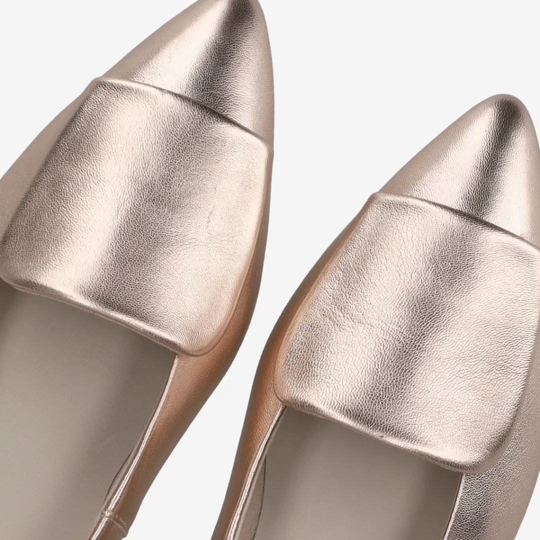 Paul Green Ballerina Beige, metallic Hot
