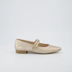 Paul Green Ballerina Beige, metallic New