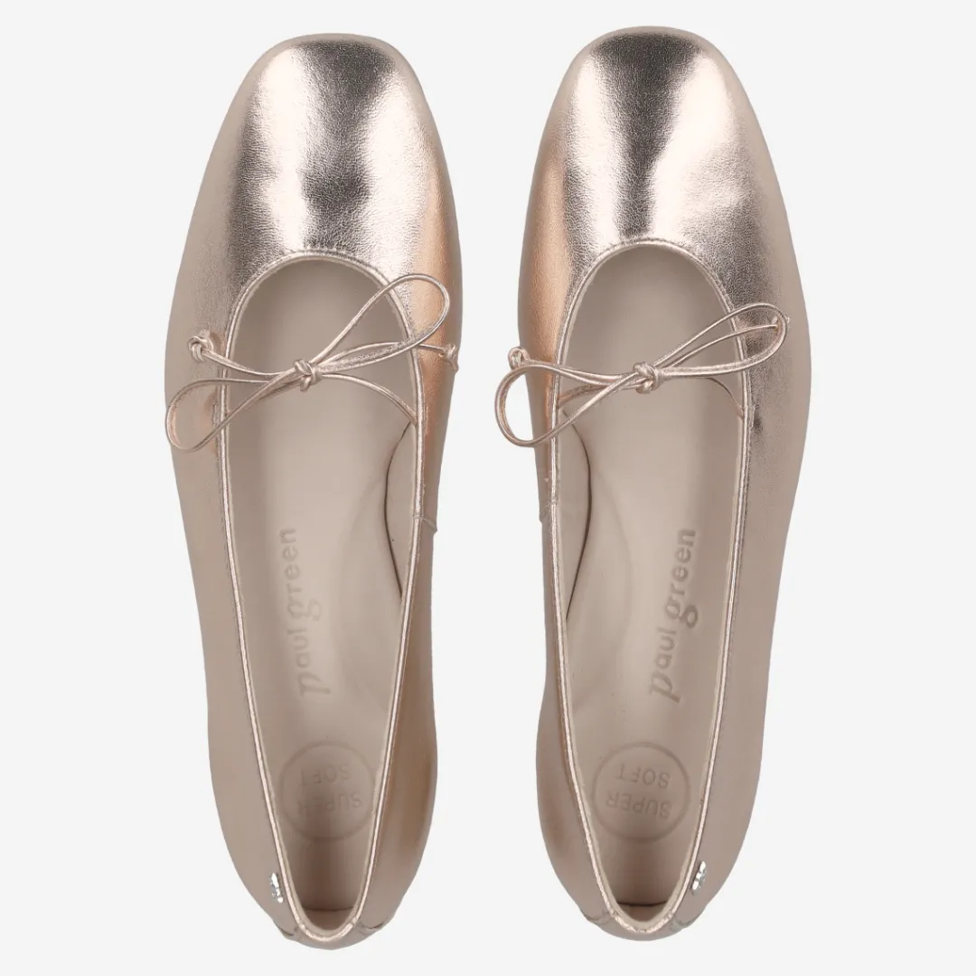 Paul Green Ballerina Rosé, metallic