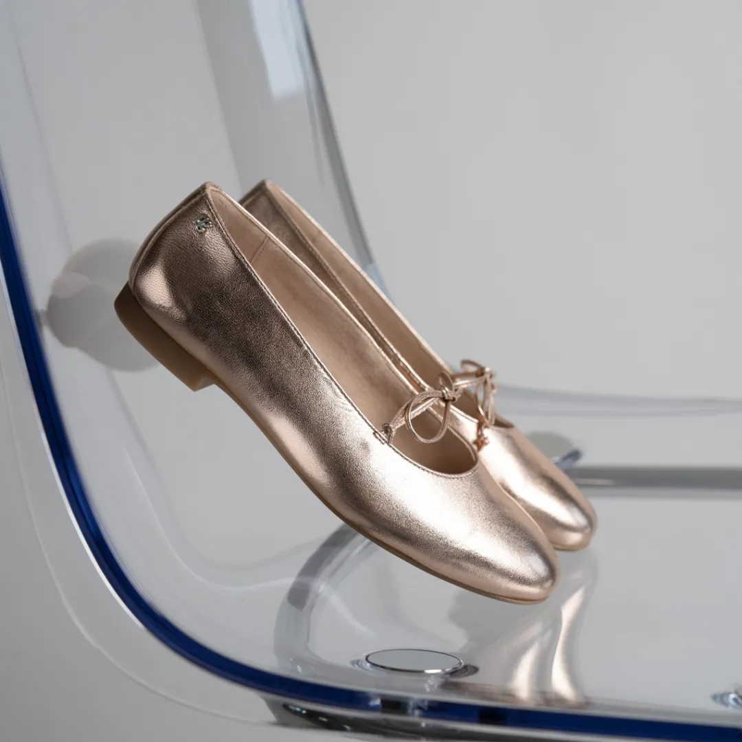 Paul Green Ballerina Rosé, metallic
