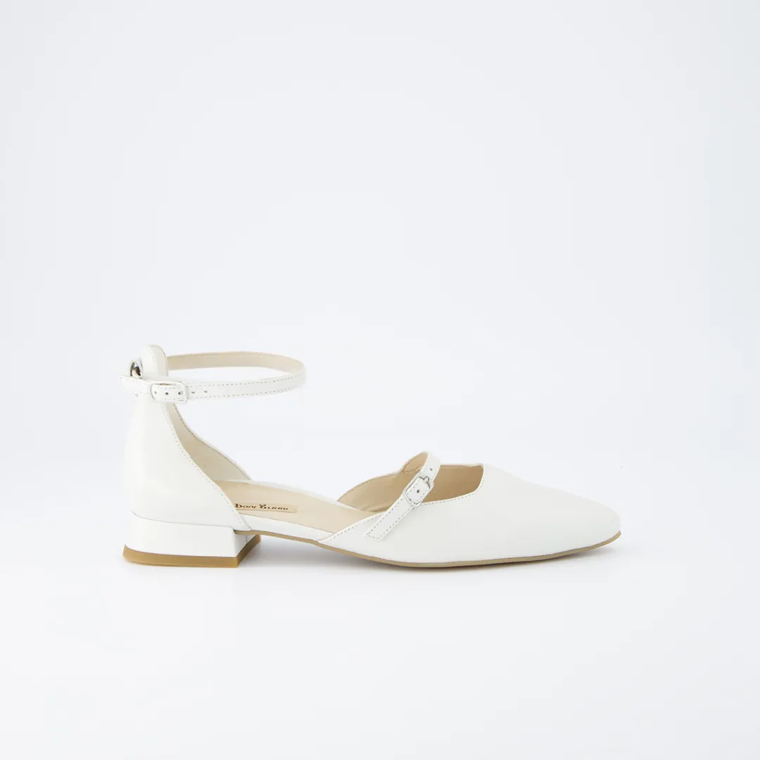Paul Green Ballerina White/ Ivory/ Pearl Sale