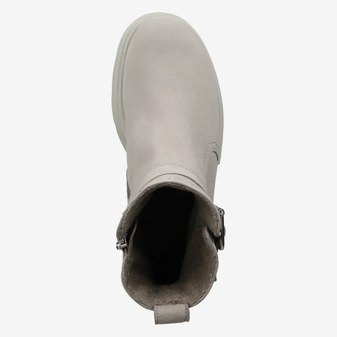 Paul Green Bootie with merino lining Gray New