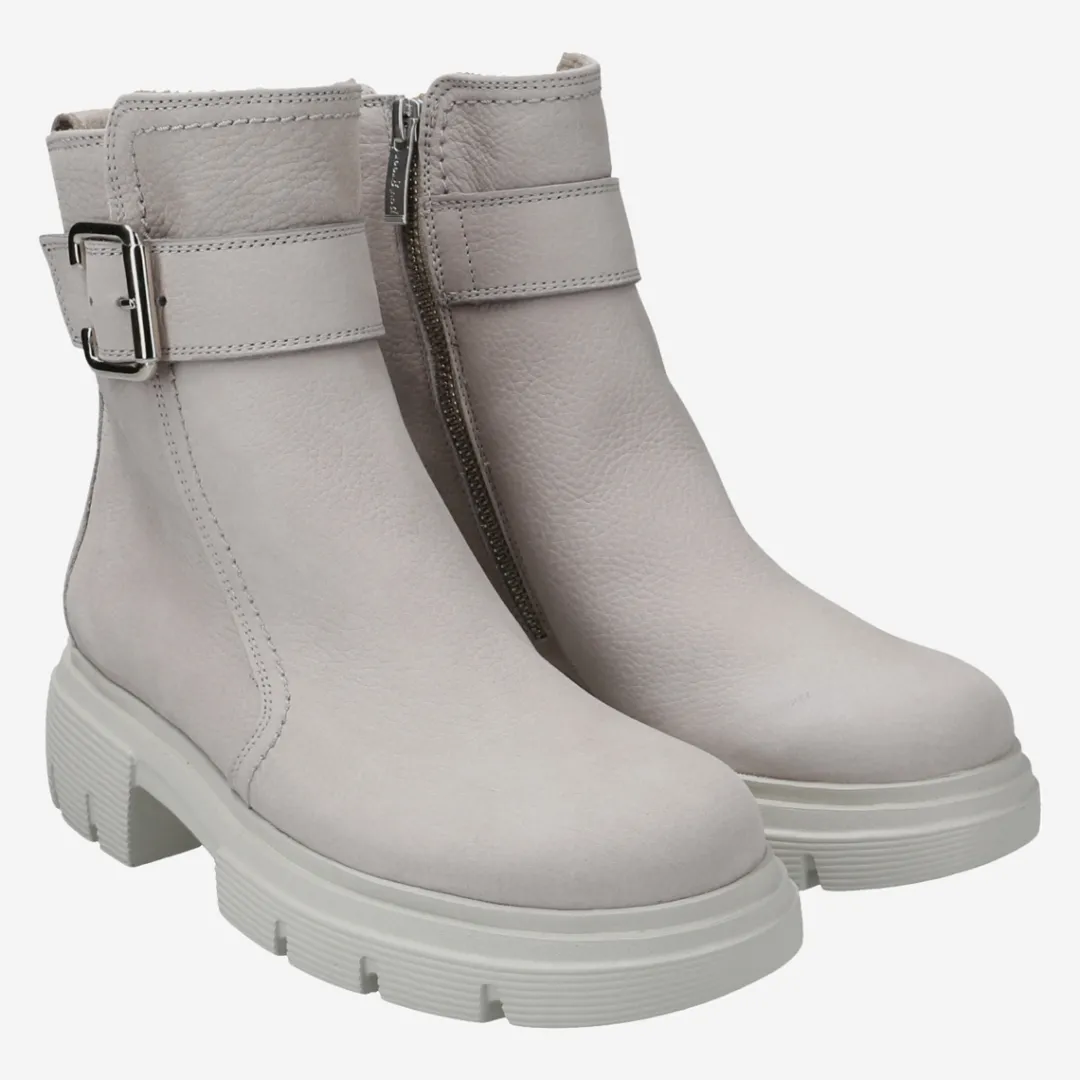 Paul Green Bootie with merino lining Gray New