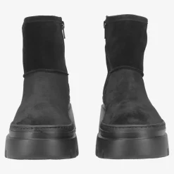 Paul Green Bootie with warm lining Black New