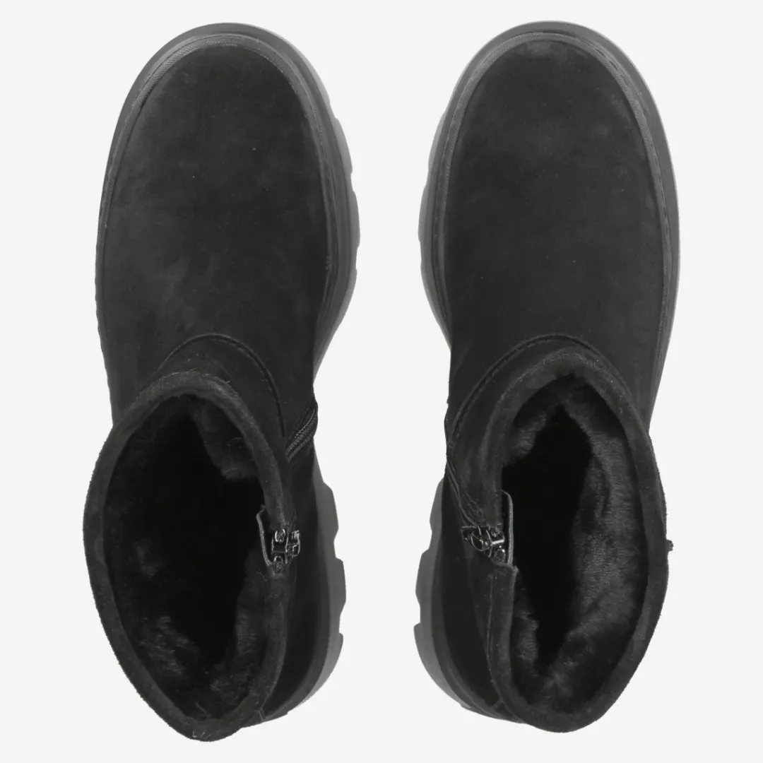 Paul Green Bootie with warm lining Black New