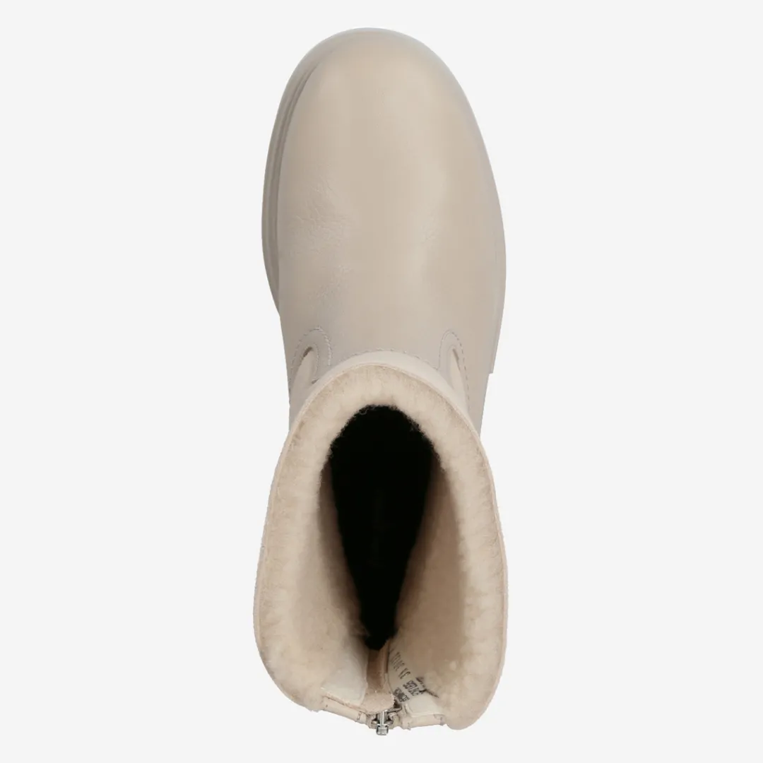 Paul Green Bootie with warm lining Beige New
