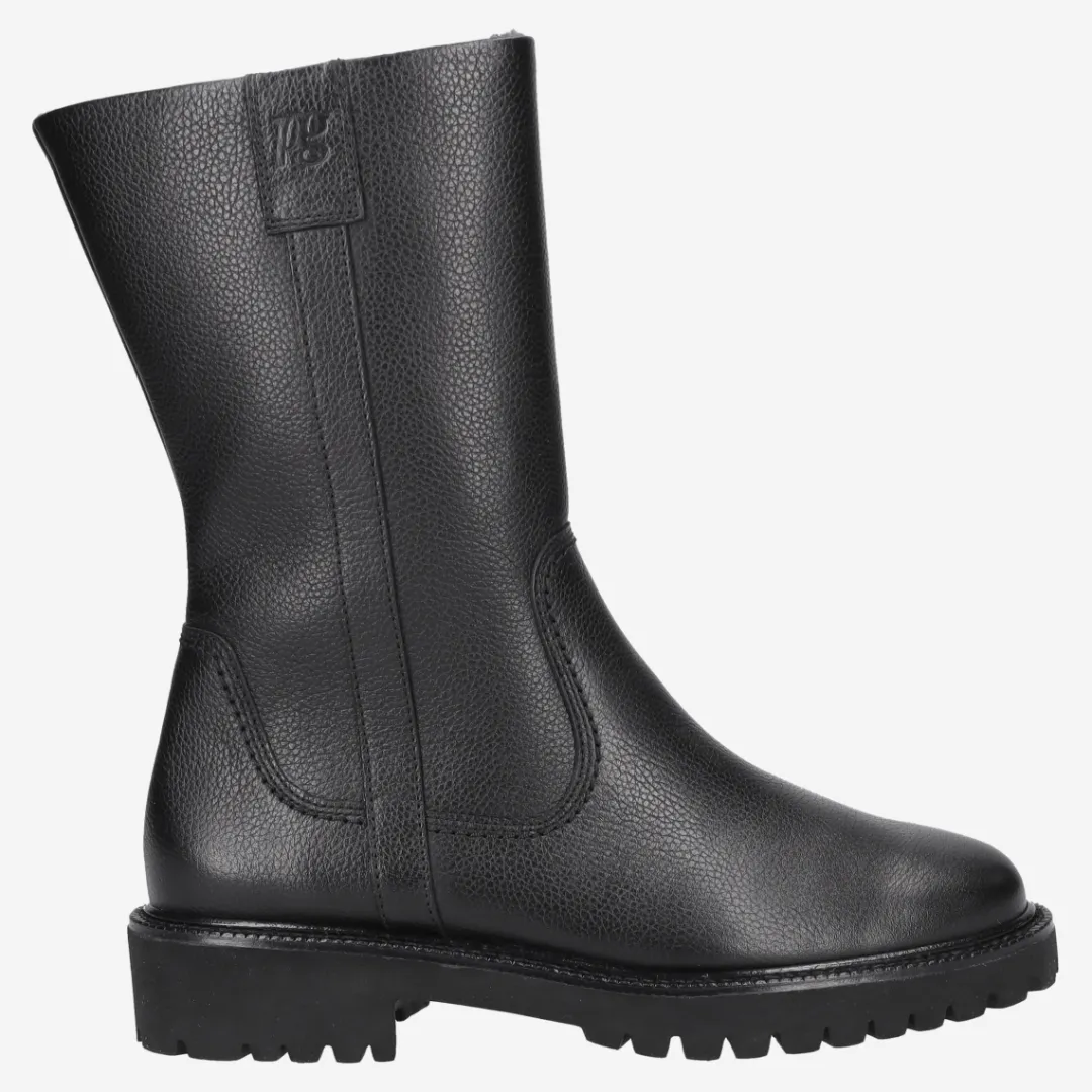 Paul Green Boots with warm lining Black