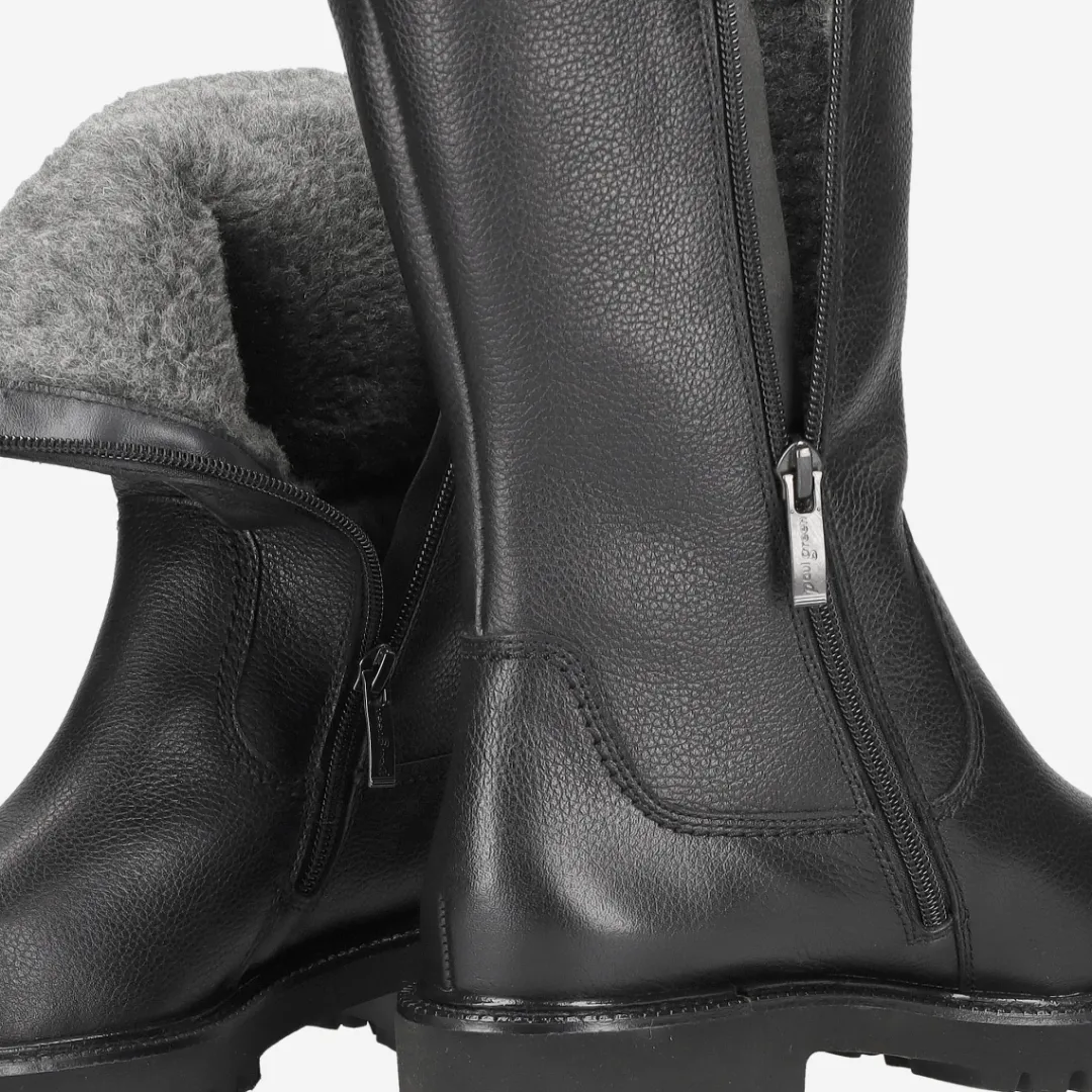 Paul Green Boots with warm lining Black