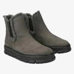 Paul Green Chelsea bootie with merino warm lining Gray