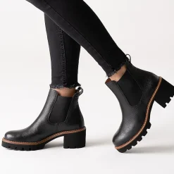 Paul Green Chelsea boots Black Discount