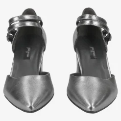 Paul Green Clasp pumps Silver Clearance