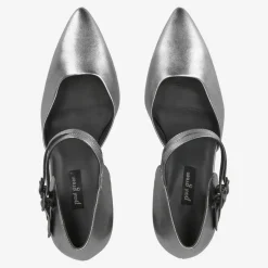 Paul Green Clasp pumps Silver Clearance