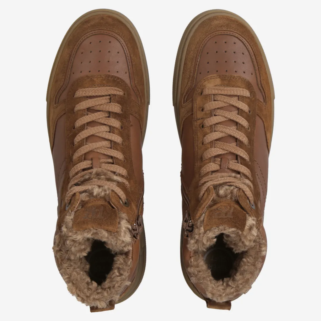 Paul Green Hightop Pauls with removable footbed Toffee/ Brown Sale