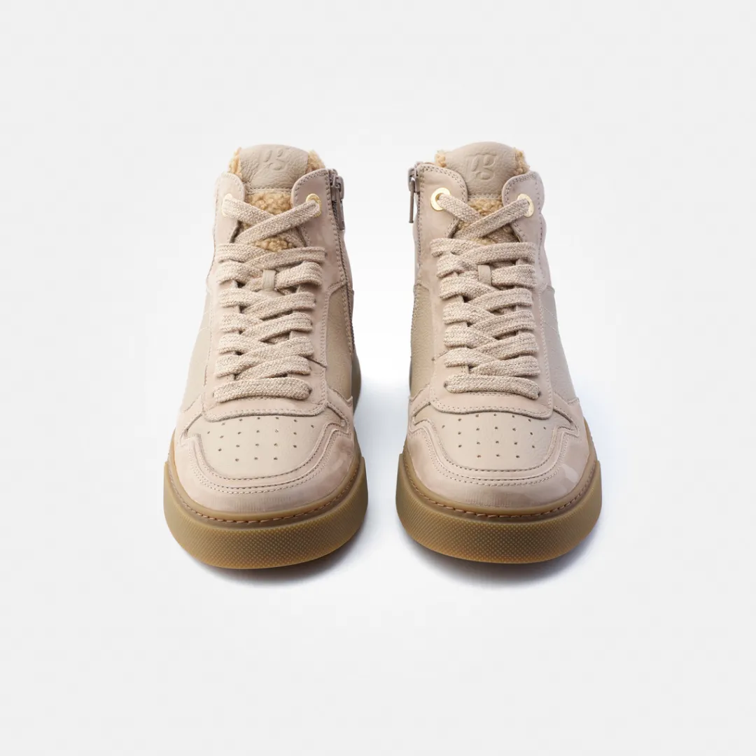 Paul Green Hightop Pauls with removable footbed Beige Outlet
