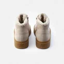 Paul Green Hightop Pauls with removable footbed Beige Clearance