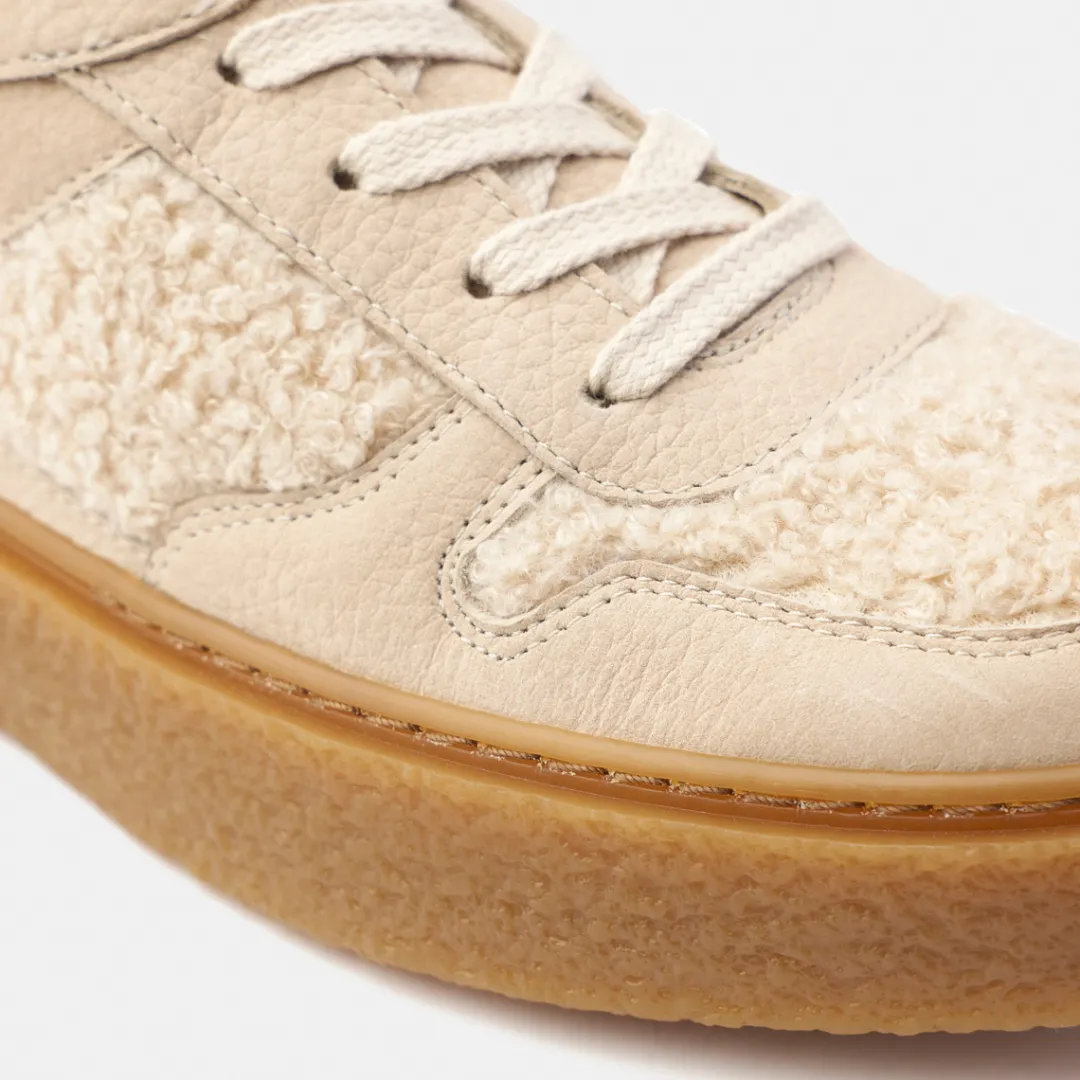 Paul Green Hightop Pauls with removable footbed Beige Clearance