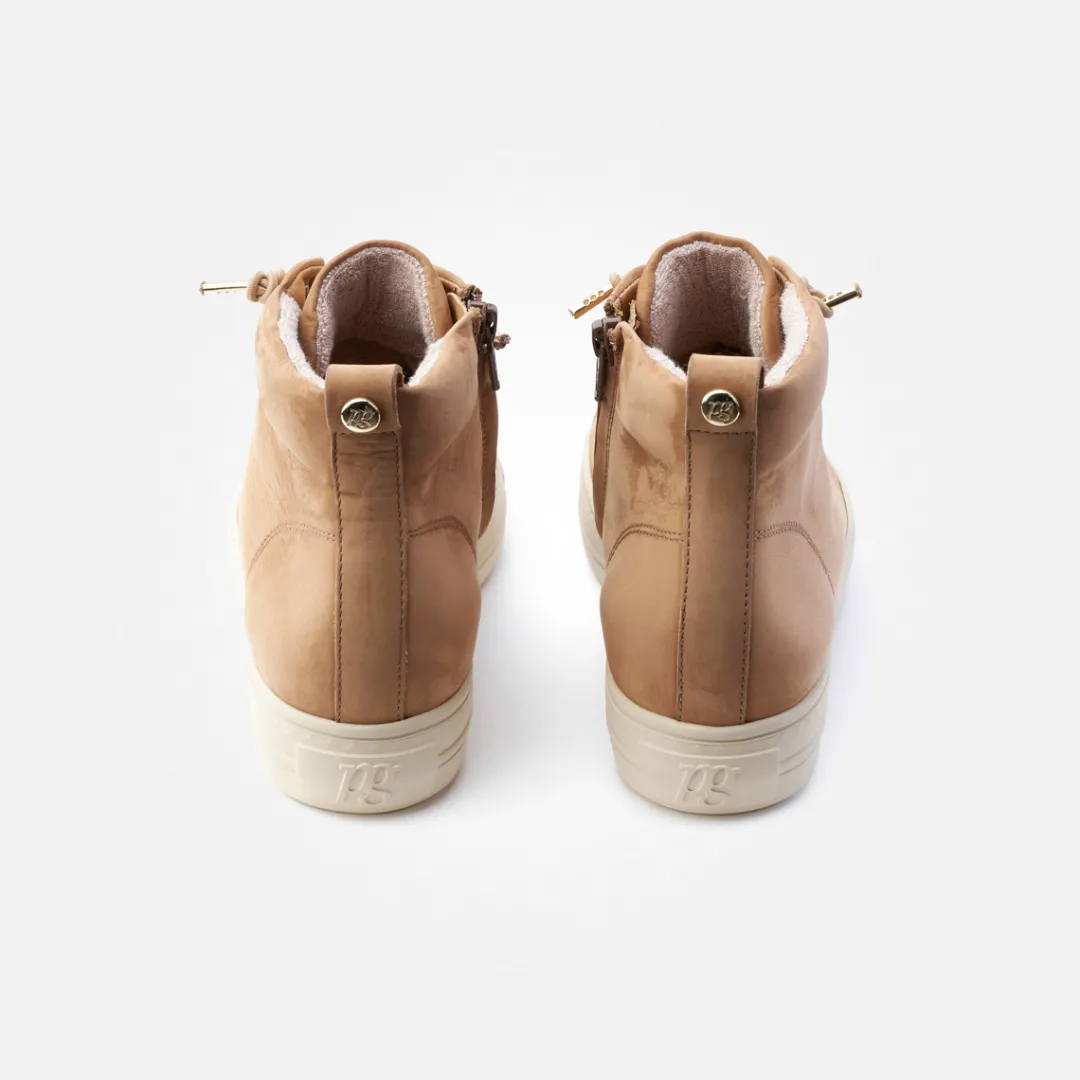 Paul Green Hightop-Pauls Brown Hot