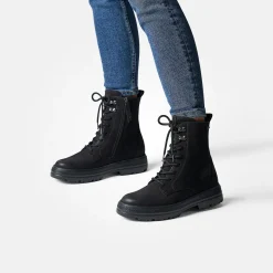 Paul Green Hightop-Pauls with Gore-Tex Black New