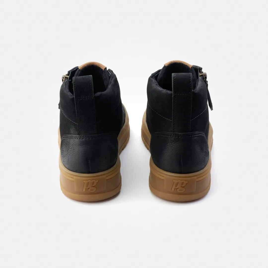 Paul Green Hightop-Pauls with RELAX-WIDTH and removable footbed Black Hot