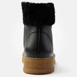 Paul Green Hightop-Pauls with RELAX-WIDTH and removable footbed Black New