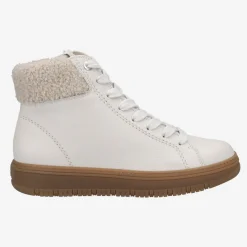 Paul Green Hightop-Pauls with RELAX-WIDTH and removable footbed Cream-white Discount