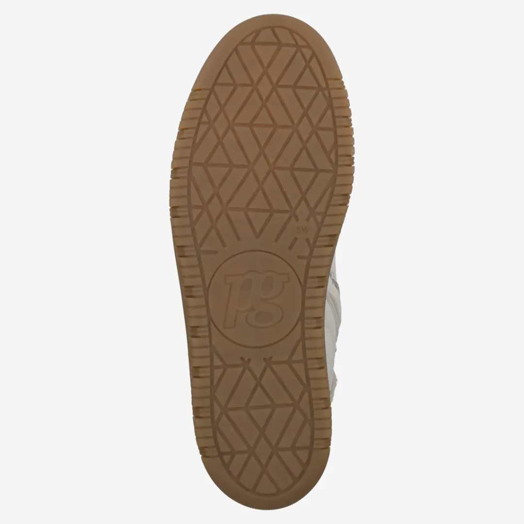 Paul Green Hightop-Pauls with RELAX-WIDTH and removable footbed Cream-white Discount