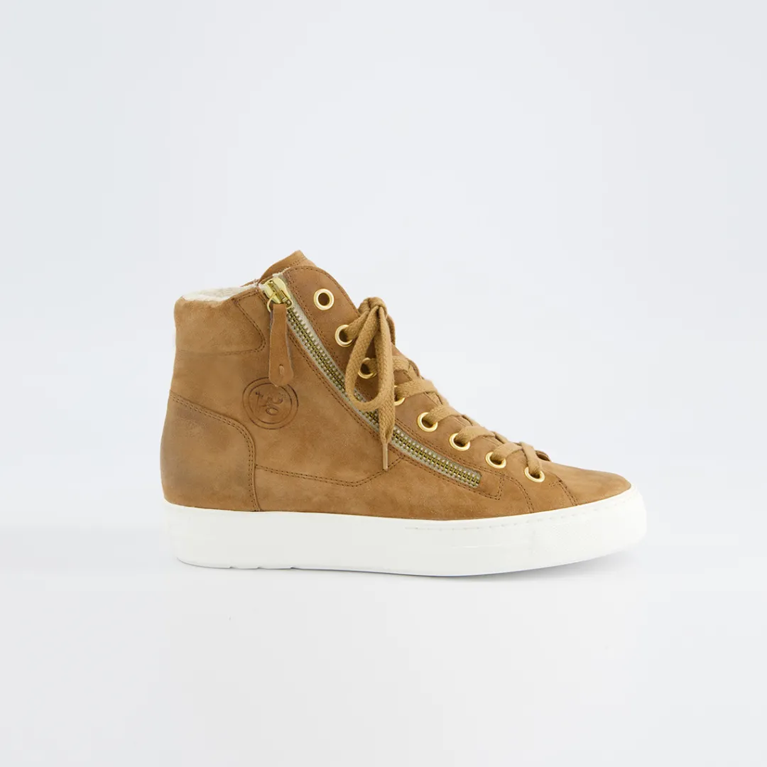 Paul Green Hightop-Sneaker Brown New