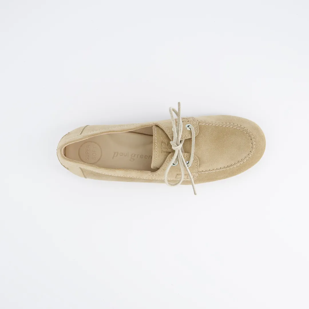 Paul Green Laces Beige New