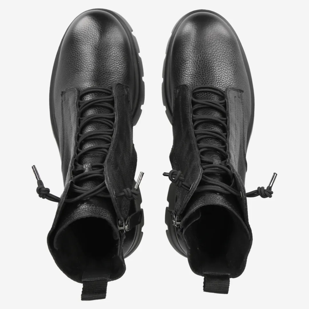 Paul Green Lace-up ankle boot Black Outlet