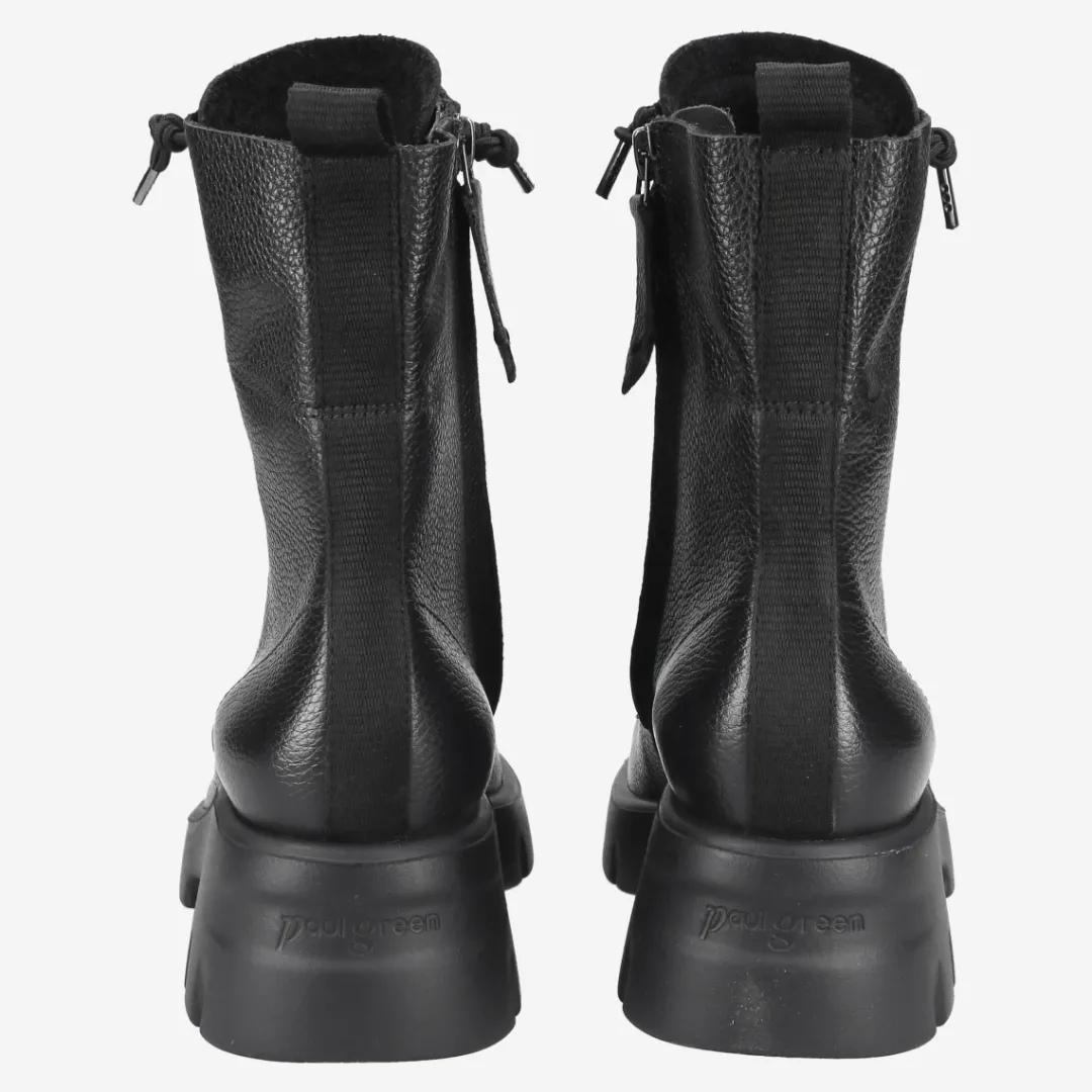 Paul Green Lace-up ankle boot Black Outlet