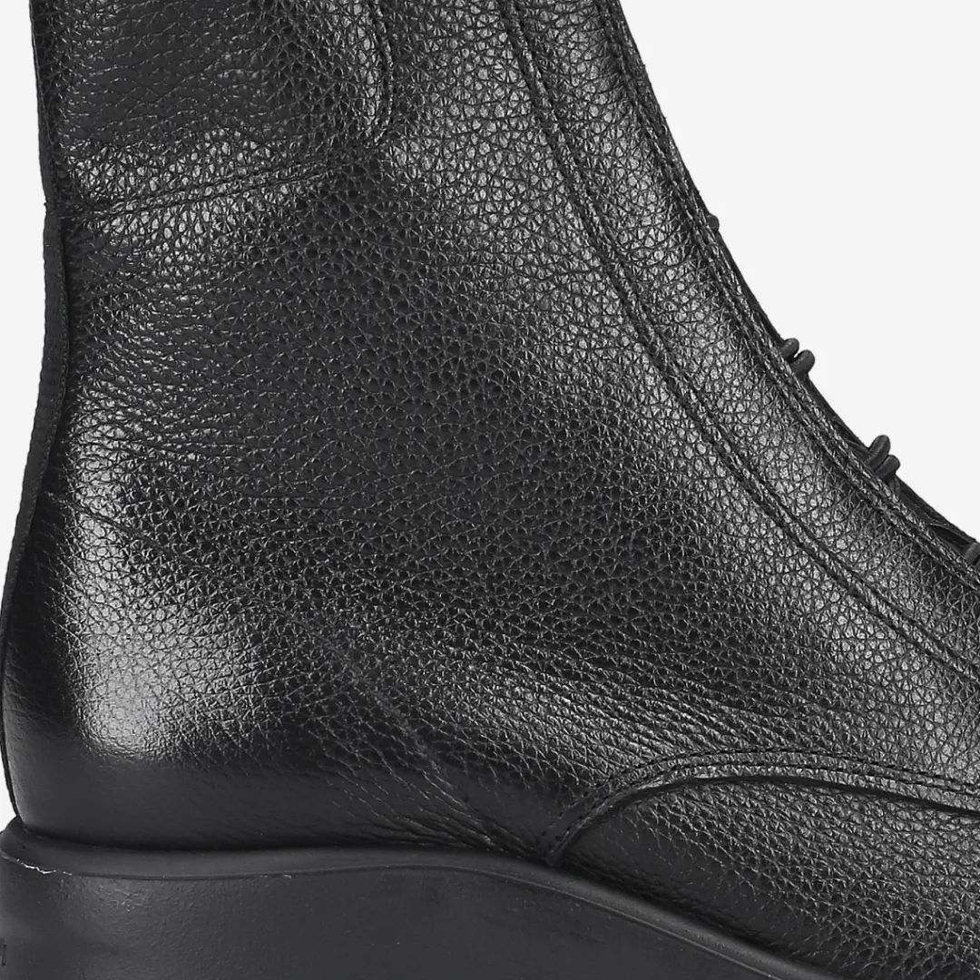 Paul Green Lace-up ankle boot Black Outlet