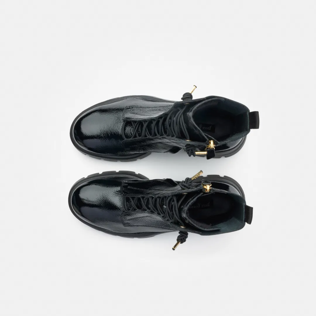 Paul Green Lace-up ankle boot Black Sale