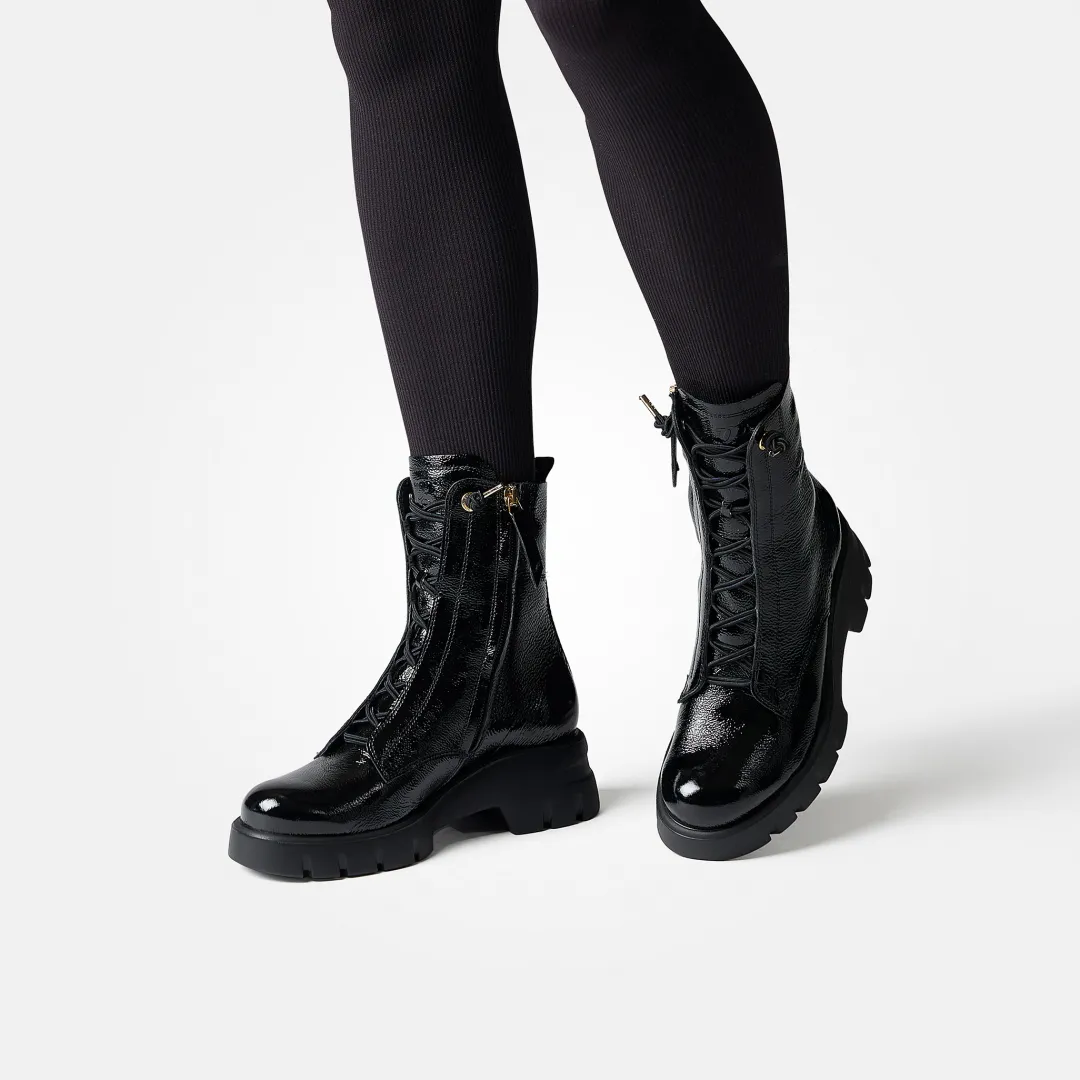 Paul Green Lace-up ankle boot Black Sale