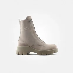 Paul Green Lace-up ankle boot Gray Clearance