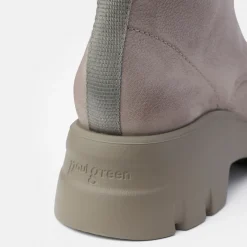 Paul Green Lace-up ankle boot Gray Clearance