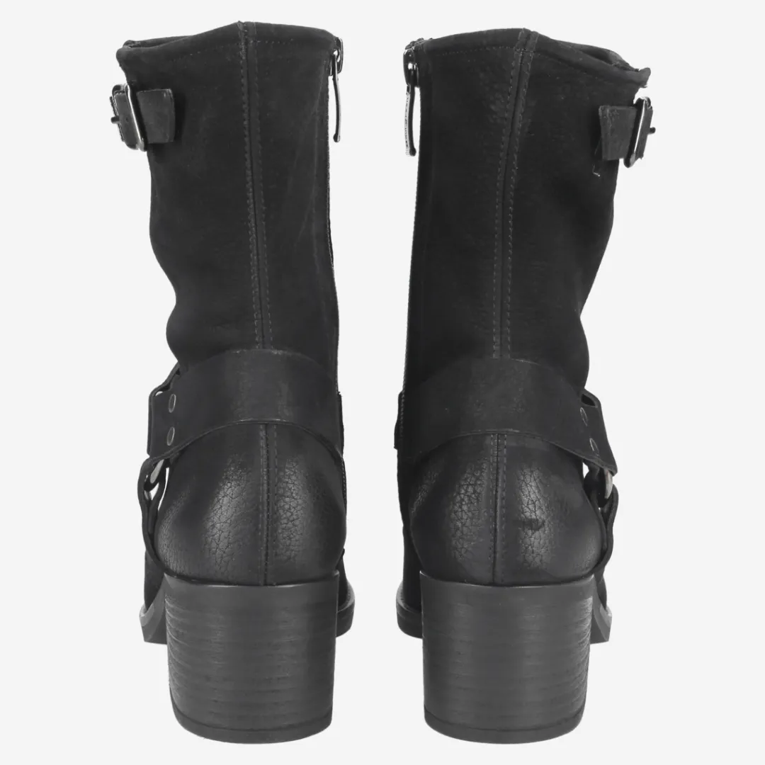 Paul Green Lace-up ankle boot Black Best