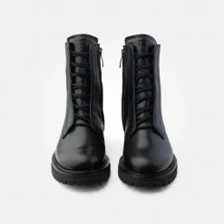 Paul Green Lace-up ankle boot with Gore-Tex Black Online