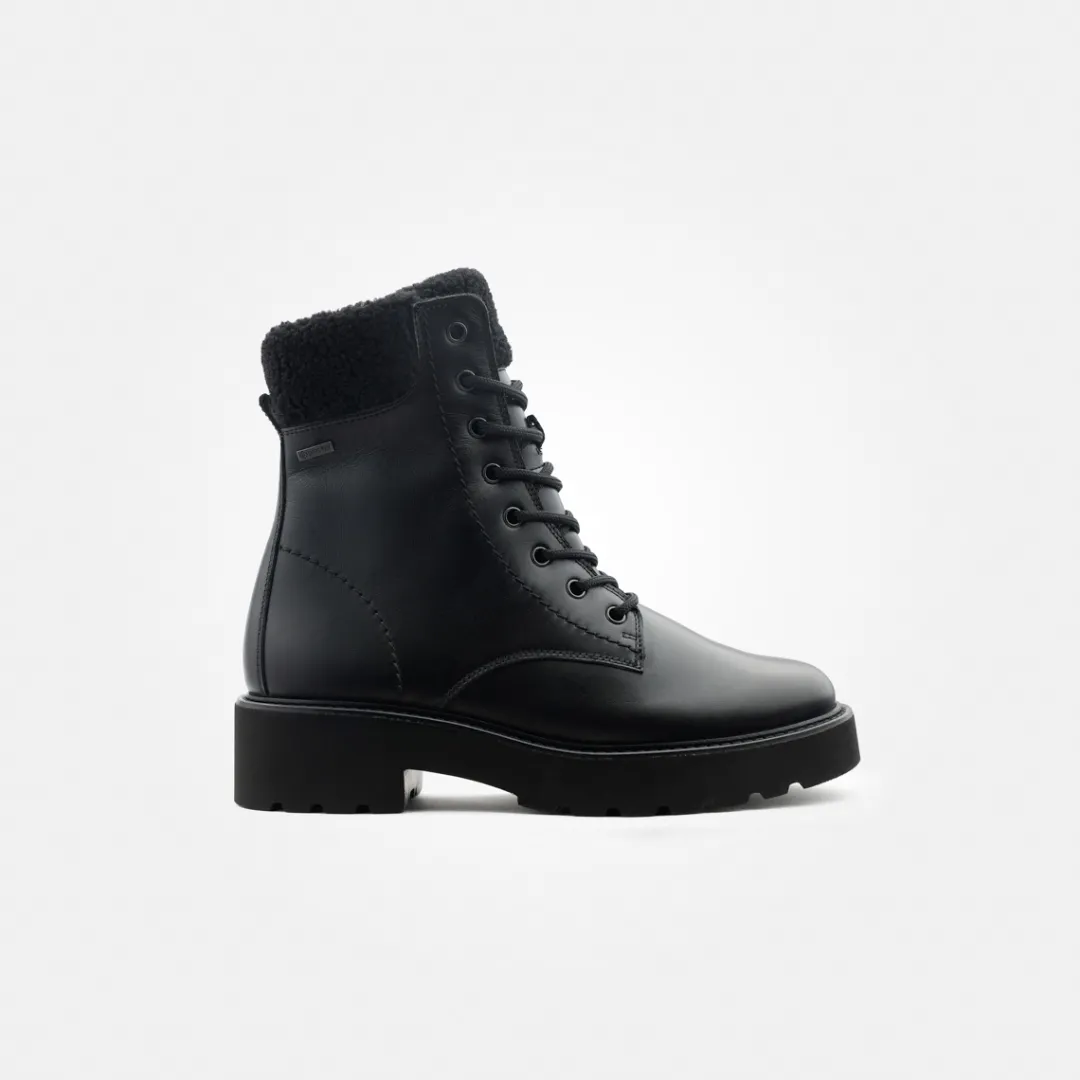 Paul Green Lace-up ankle boot with Gore-Tex Black Sale