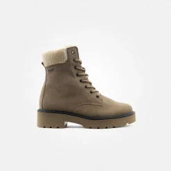 Paul Green Lace-up ankle boot with Gore-Tex Beige
