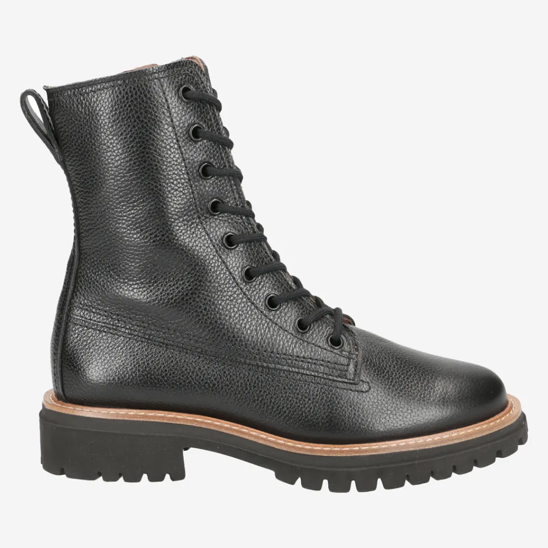 Paul Green Lace-up bootie Black